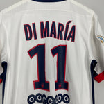 Shop 2015/16 PSG DI MARIA #11 AWAY SHIRT (M) NIKE, classic football shirts, vintage football shirts & retro soccer jerseys at Cult Kits