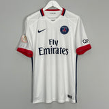 Shop 2015/16 PSG DI MARIA #11 AWAY SHIRT (M) NIKE, classic football shirts, vintage football shirts & retro soccer jerseys at Cult Kits