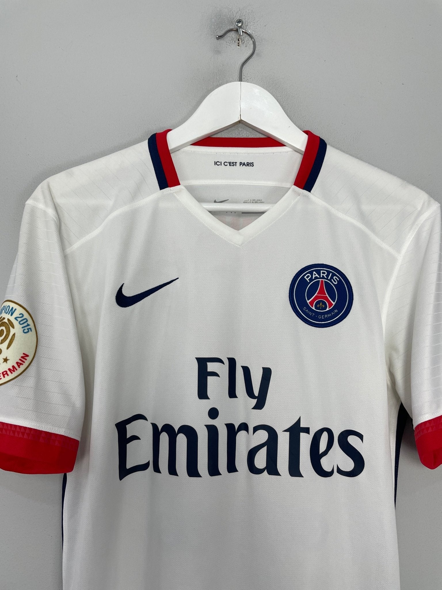 Shop 2015/16 PSG IBRAHIMOVIC #10 AWAY SHIRT (M) NIKE, classic football shirts, vintage football shirts & retro soccer jerseys at Cult Kits