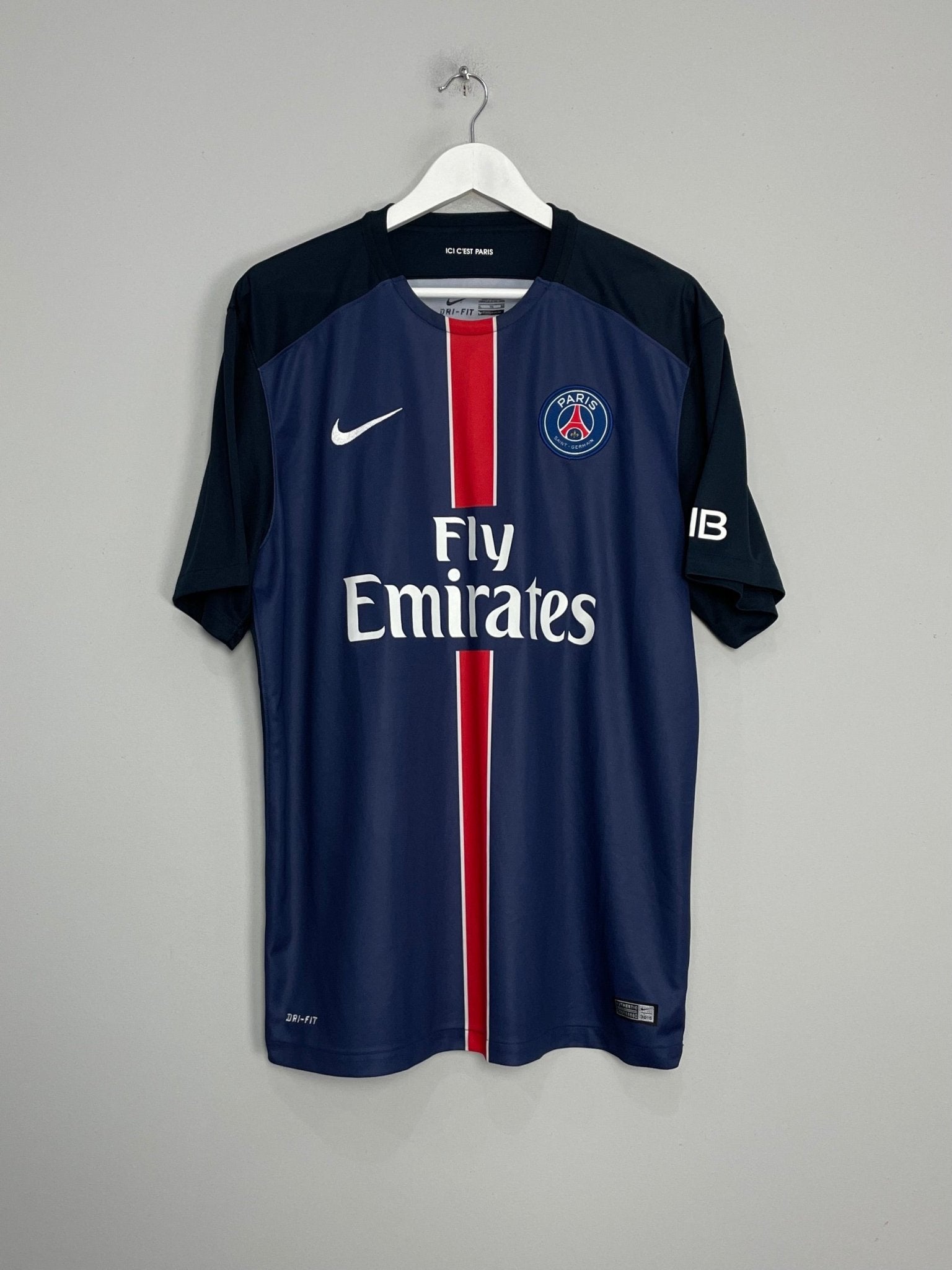 Shop 2015/16 PSG IBRAHIMOVIC #10 HOME SHIRT (XL) NIKE, classic football shirts, vintage football shirts & retro soccer jerseys at Cult Kits