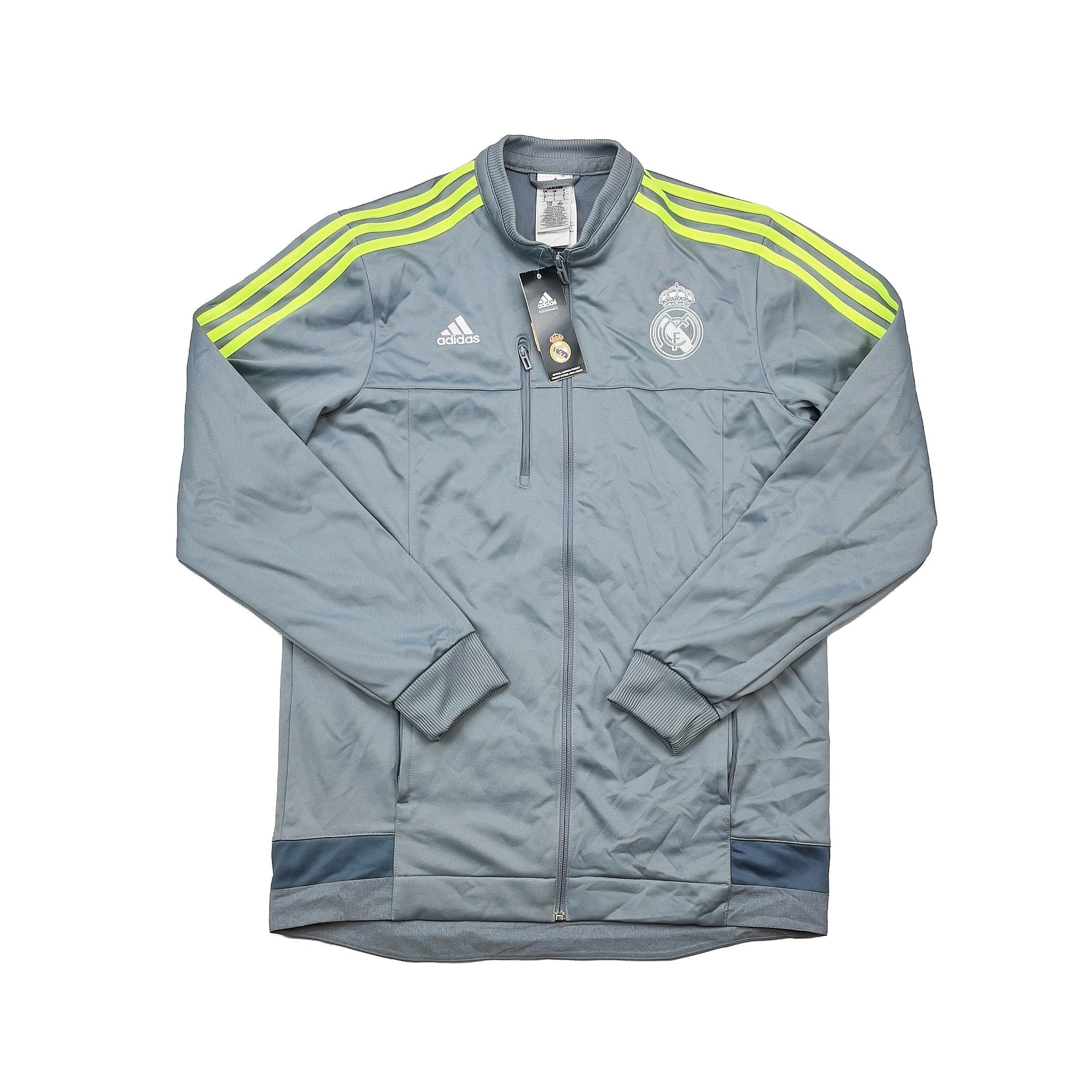 Buy 2015/16 Real Madrid *BNWT* Track Jacket (L) Adidas ~ Free worldwide shipping available ~ Authentic Vintage Football Shirts from Cult Kits