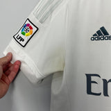 Shop 2015/16 REAL MADRID HOME SHIRT (M) ADIDAS, classic football shirts, vintage football shirts & retro soccer jerseys at Cult Kits