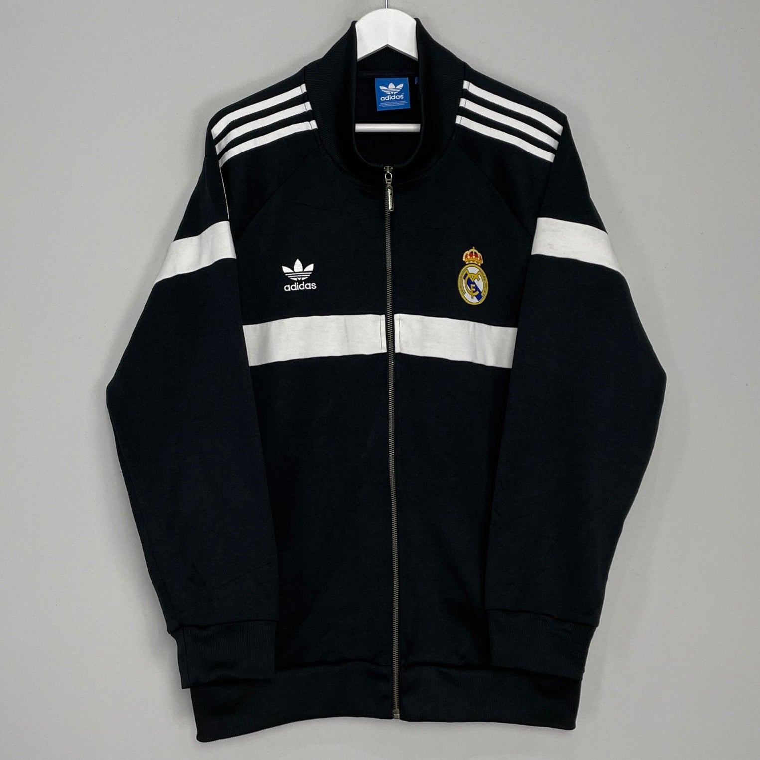 Shop 2015/16 REAL MADRID 'LA LIGA LEGENDS' TRACK JACKET (XXL) ADIDAS, classic football shirts, vintage football shirts & retro soccer jerseys at Cult Kits