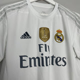 Shop 2015/16 REAL MADRID MARCELO #12 HOME SHIRT (M) ADIDAS, classic football shirts, vintage football shirts & retro soccer jerseys at Cult Kits