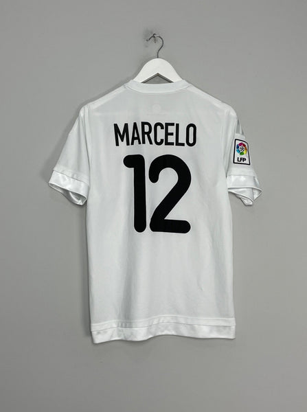 2015/16 REAL MADRID MARCELO #12 HOME SHIRT (M) ADIDAS – Cult Kits