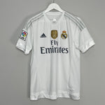 Shop 2015/16 REAL MADRID MARCELO #12 HOME SHIRT (M) ADIDAS, classic football shirts, vintage football shirts & retro soccer jerseys at Cult Kits