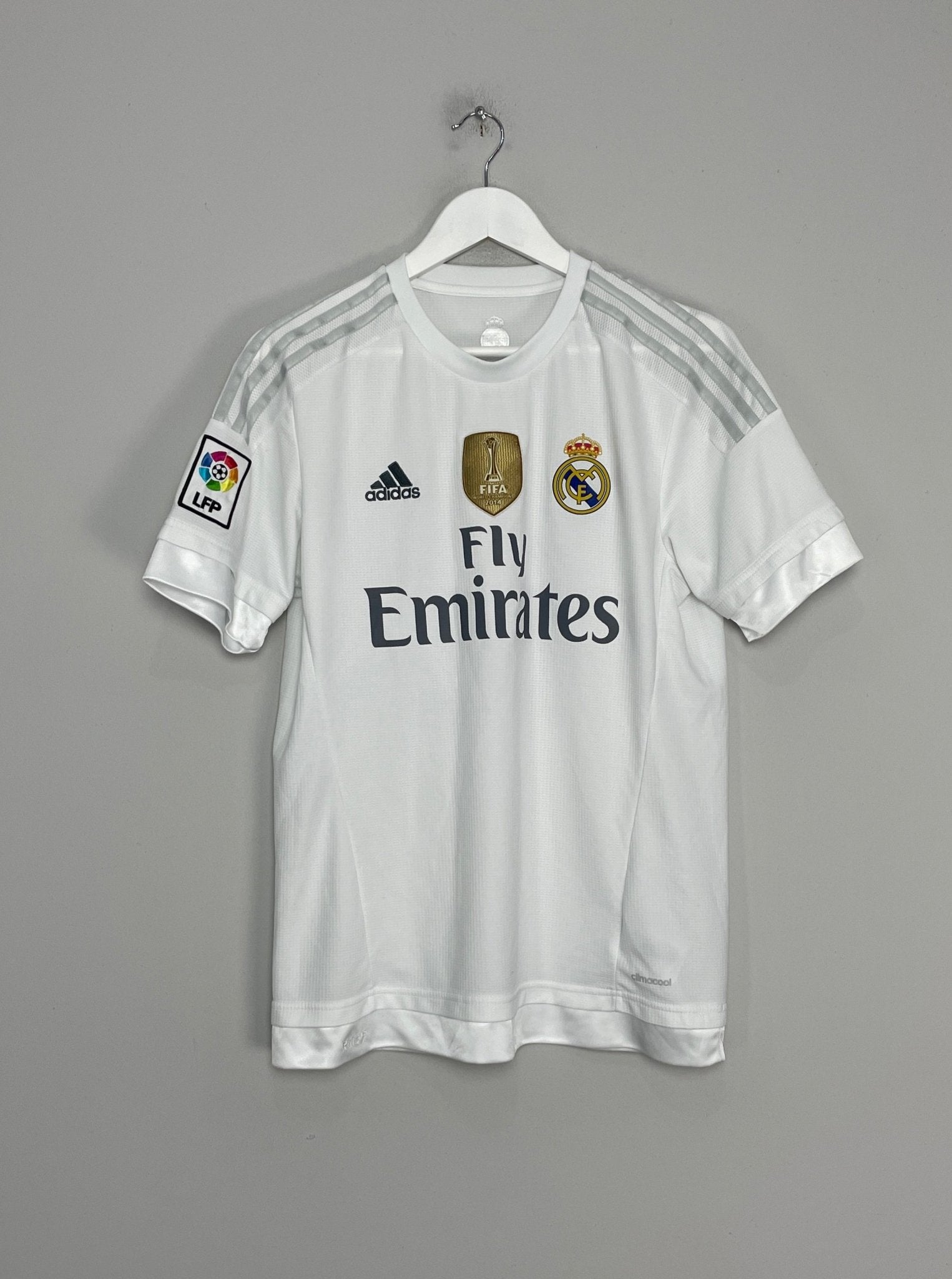 Shop 2015/16 REAL MADRID MARCELO #12 HOME SHIRT (M) ADIDAS, classic football shirts, vintage football shirts & retro soccer jerseys at Cult Kits