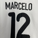 Shop 2015/16 REAL MADRID MARCELO #12 HOME SHIRT (M) ADIDAS, classic football shirts, vintage football shirts & retro soccer jerseys at Cult Kits