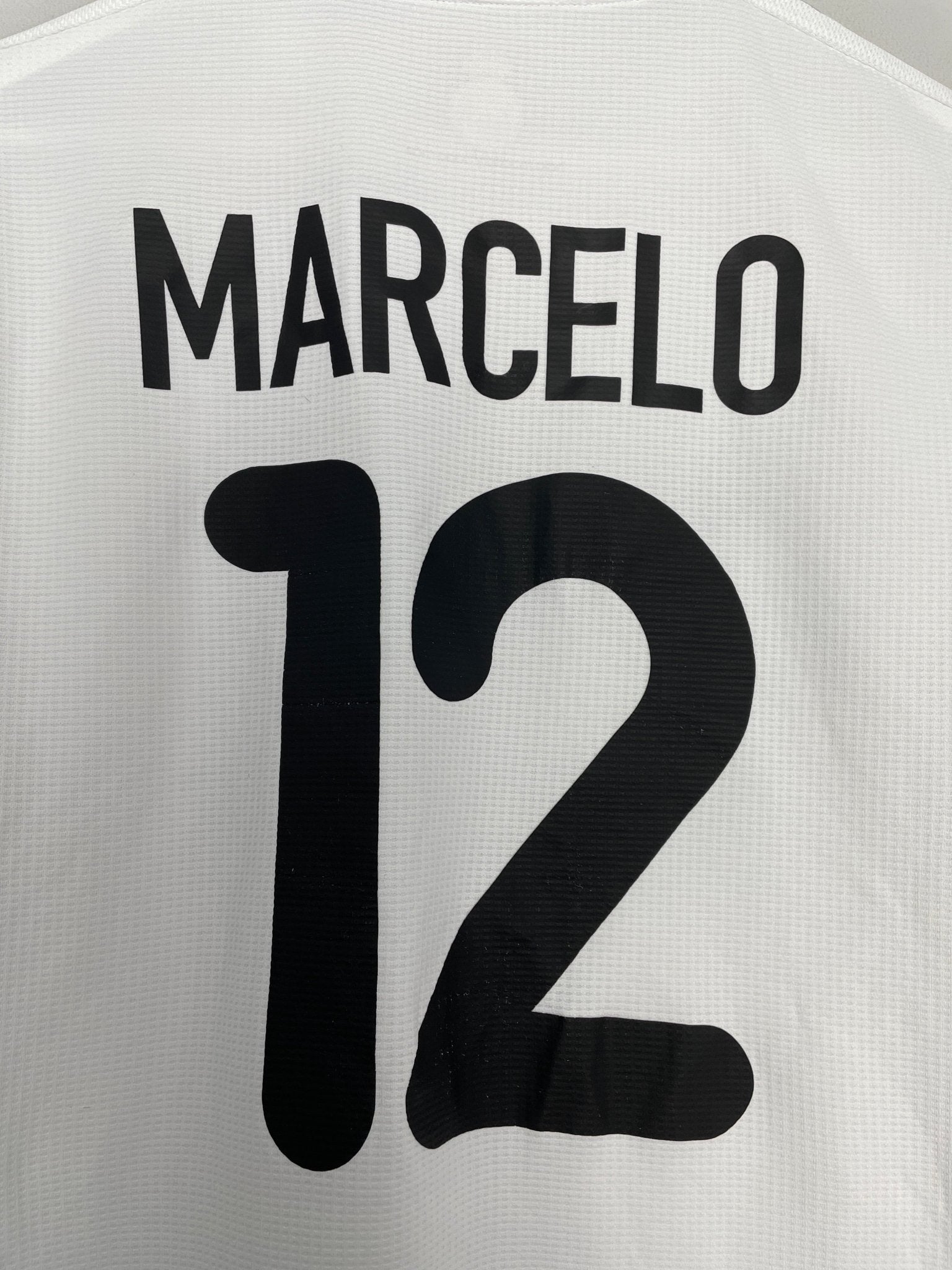 Shop 2015/16 REAL MADRID MARCELO #12 HOME SHIRT (M) ADIDAS, classic football shirts, vintage football shirts & retro soccer jerseys at Cult Kits