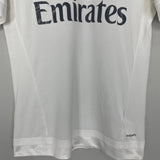 Shop 2015/16 REAL MADRID *PLAYER ISSUE* HOME SHIRT (M) ADIDAS, classic football shirts, vintage football shirts & retro soccer jerseys at Cult Kits