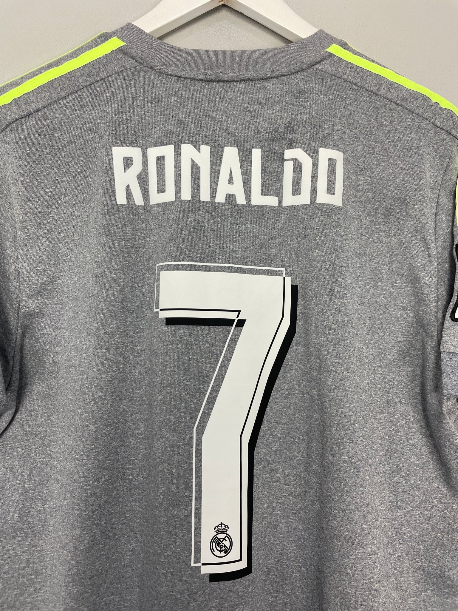 Shop 2015/16 REAL MADRID RONALDO #7 AWAY SHIRT (L) ADIDAS, classic football shirts, vintage football shirts & retro soccer jerseys at Cult Kits
