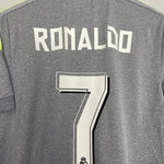 Shop 2015/16 REAL MADRID RONALDO #7 AWAY SHIRT (L) ADIDAS, classic football shirts, vintage football shirts & retro soccer jerseys at Cult Kits