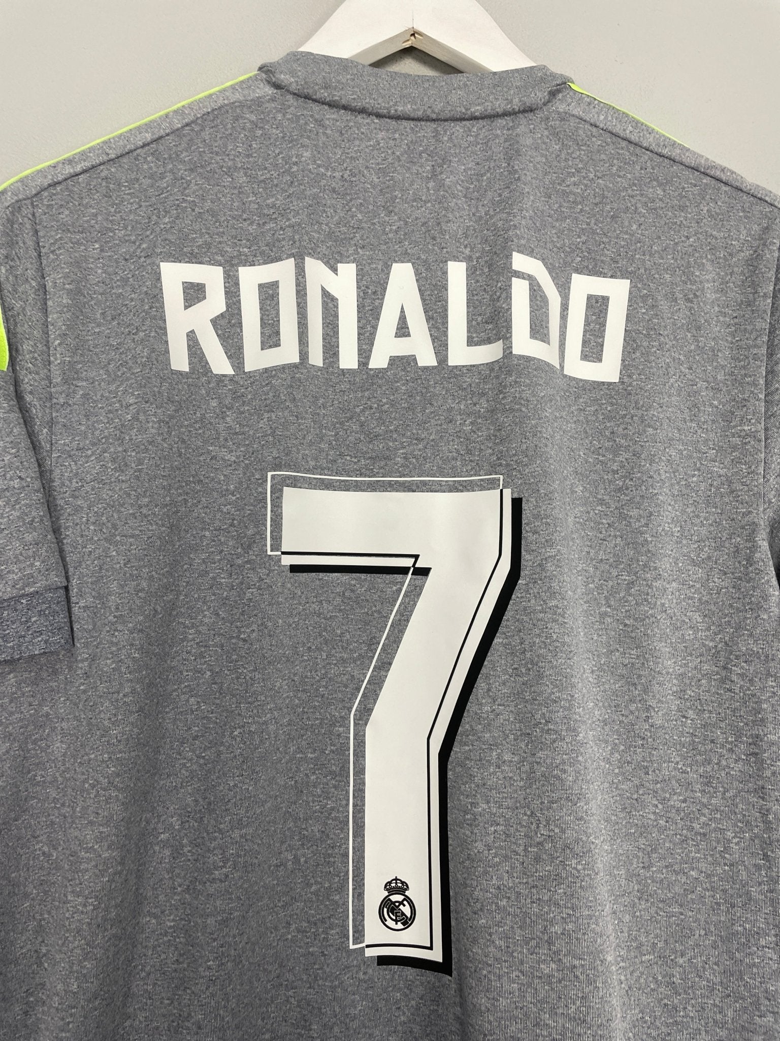 Shop 2015/16 REAL MADRID RONALDO #7 AWAY SHIRT (L) ADIDAS, classic football shirts, vintage football shirts & retro soccer jerseys at Cult Kits