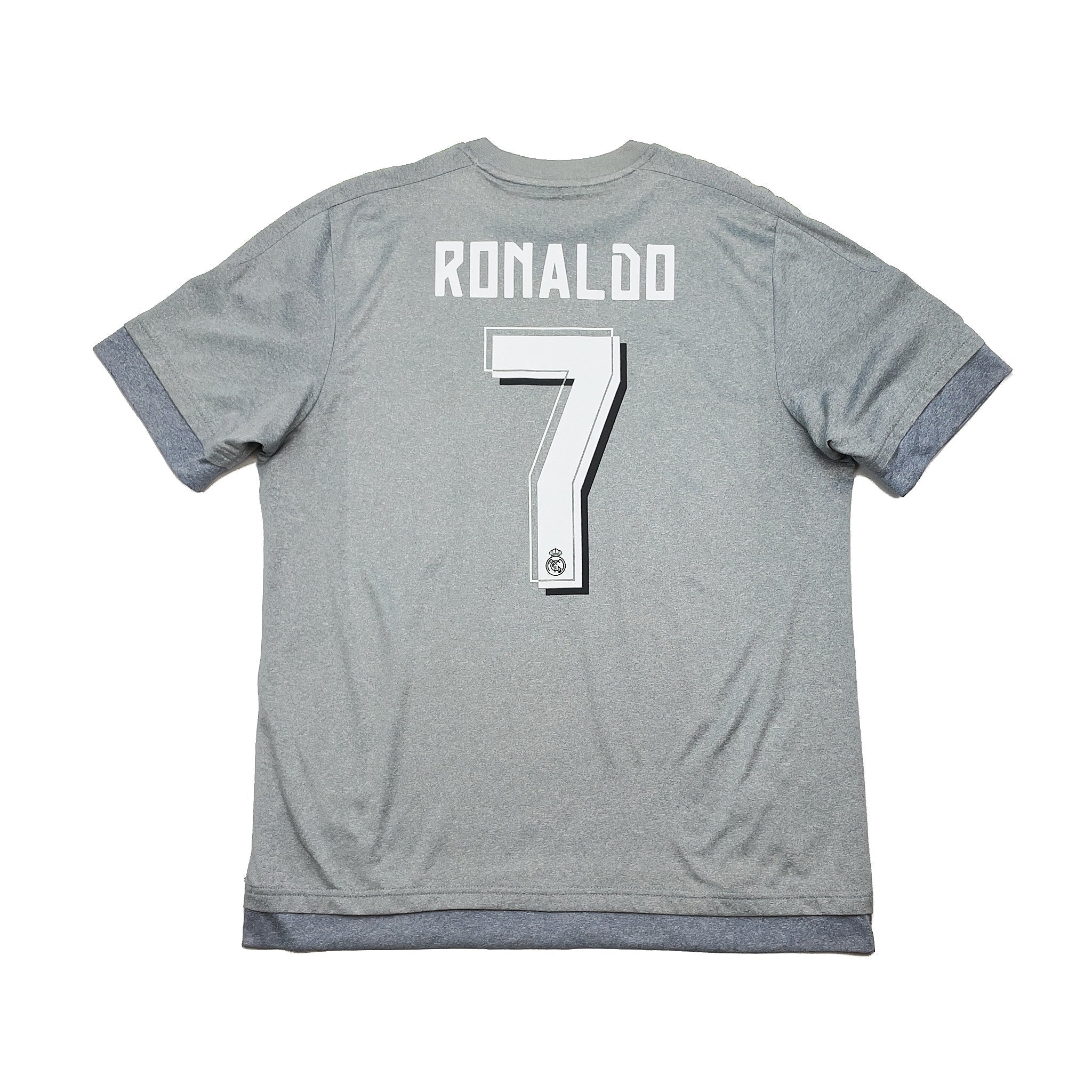 Buy 2015/16 Real Madrid Ronaldo 7 Away Shirt (L) Adidas ~ Free worldwide shipping ~ Authentic Vintage Football Shirts from Cult Kits