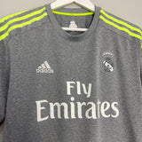 Shop 2015/16 REAL MADRID RONALDO #7 AWAY SHIRT (L) ADIDAS, classic football shirts, vintage football shirts & retro soccer jerseys at Cult Kits