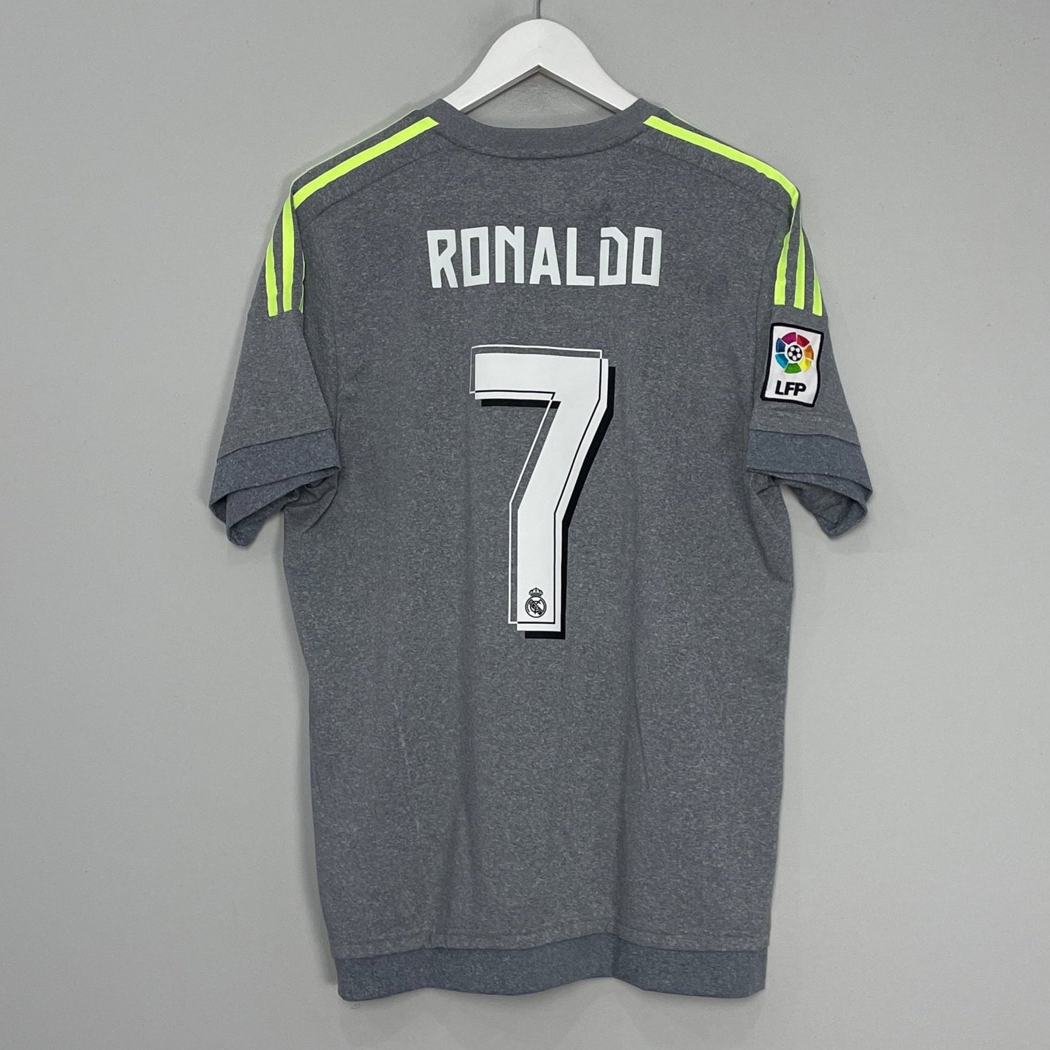 Shop 2015/16 REAL MADRID RONALDO #7 AWAY SHIRT (L) ADIDAS, classic football shirts, vintage football shirts & retro soccer jerseys at Cult Kits