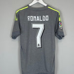 2015/16 REAL MADRID RONALDO 7 AWAY SHIRT (M) ADIDAS - Cult Kits - Medium - Buy Vintage Football Shirts, Authentic Retro Football Shirts For Sale, Classic Football Shirts & Soccer Jersey