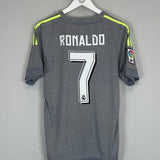 2015/16 REAL MADRID RONALDO 7 AWAY SHIRT (M) ADIDAS - Cult Kits - Medium - Buy Vintage Football Shirts, Authentic Retro Football Shirts For Sale, Classic Football Shirts & Soccer Jersey