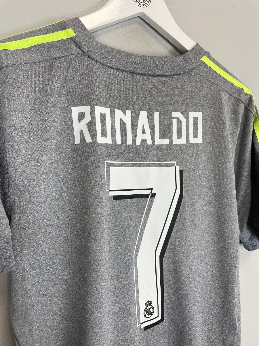 2015/16 REAL MADRID RONALDO 7 AWAY SHIRT (M) ADIDAS - Cult Kits - Medium - Buy Vintage Football Shirts, Authentic Retro Football Shirts For Sale, Classic Football Shirts & Soccer Jersey