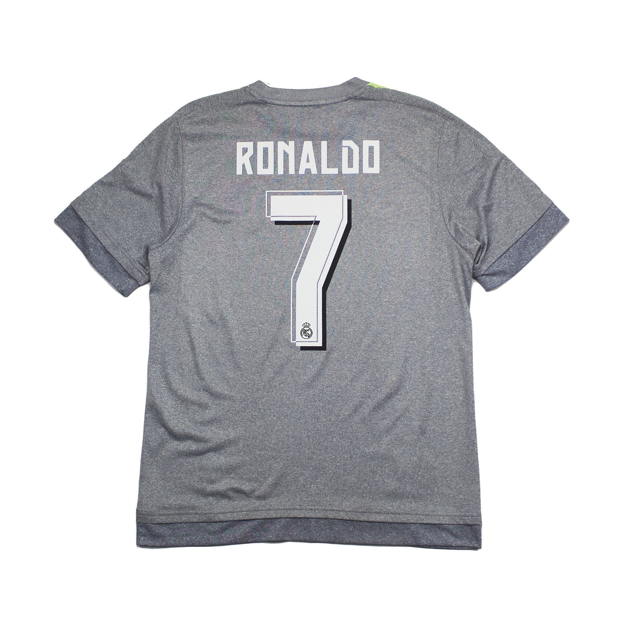 Buy 2015/16 Real Madrid Ronaldo 7 Away Shirt (M) Adidas ~ Free worldwide shipping ~ Authentic Vintage Football Shirts from Cult Kits