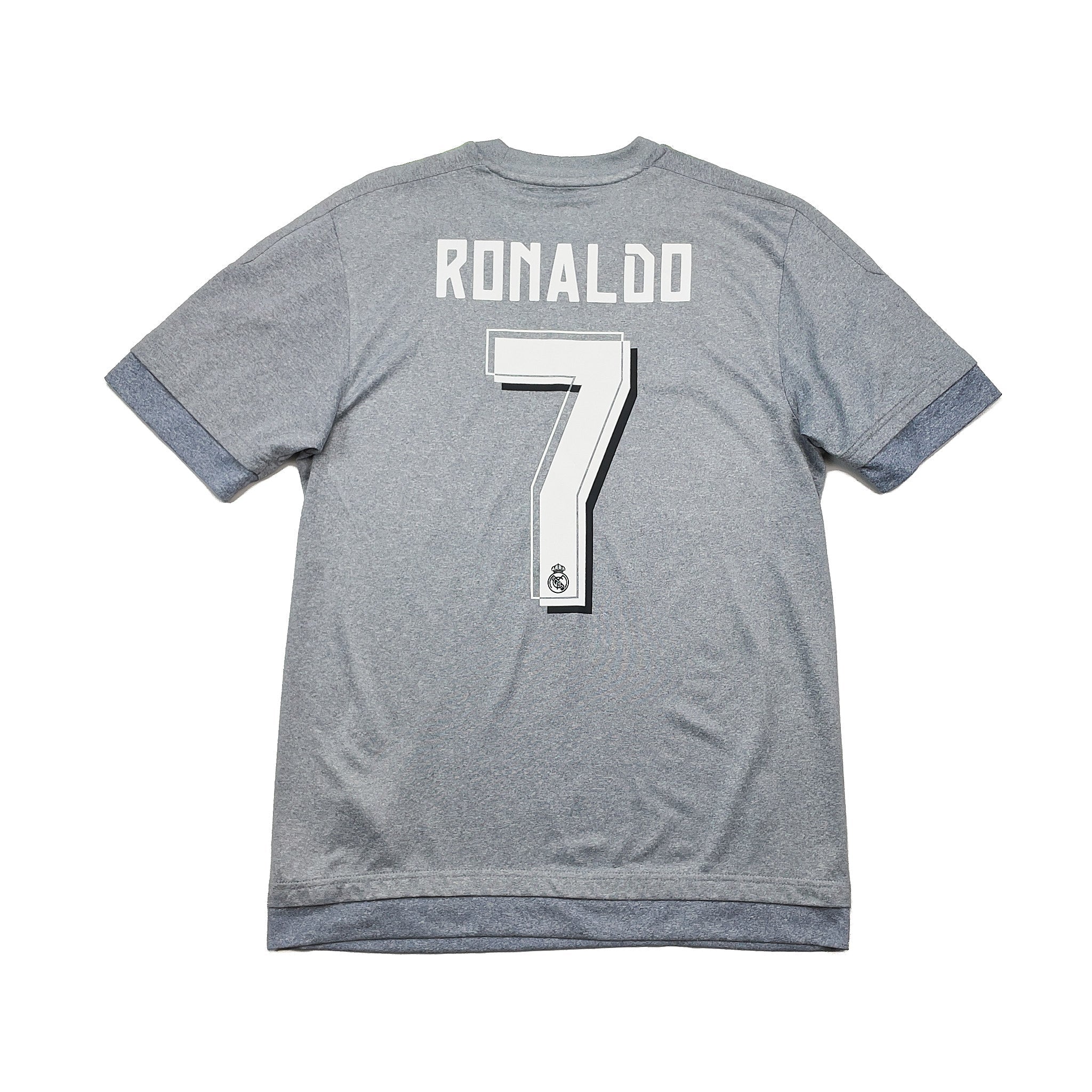 Buy 2015/16 Real Madrid Ronaldo 7 Away Shirt (S) Adidas ~ Free worldwide shipping ~ Authentic Vintage Football Shirts from Cult Kits