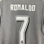 Shop 2015/16 REAL MADRID RONALDO #7 AWAY SHIRT (S) ADIDAS, classic football shirts, vintage football shirts & retro soccer jerseys at Cult Kits