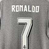 Shop 2015/16 REAL MADRID RONALDO #7 AWAY SHIRT (S) ADIDAS, classic football shirts, vintage football shirts & retro soccer jerseys at Cult Kits