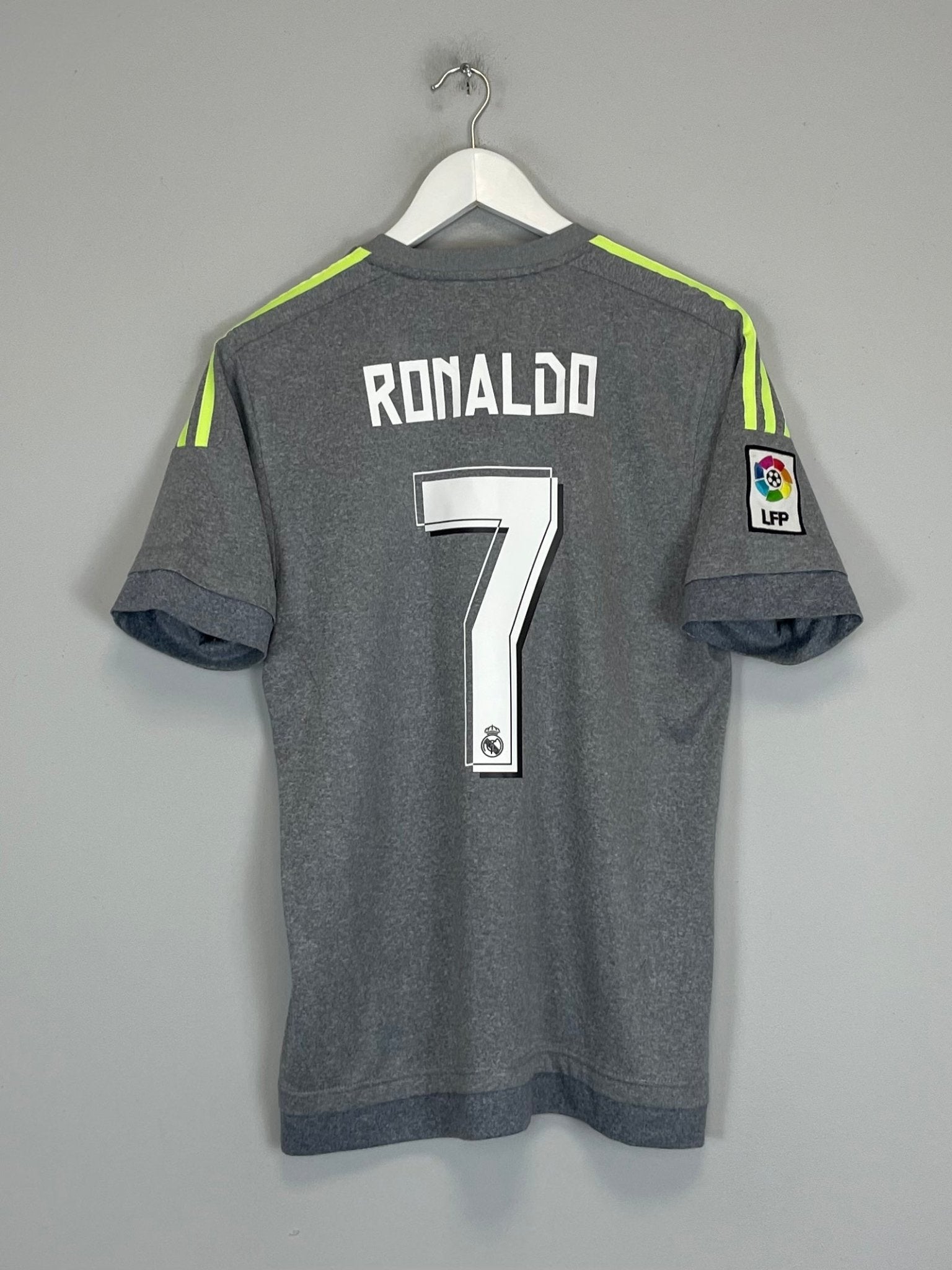 Shop 2015/16 REAL MADRID RONALDO #7 AWAY SHIRT (S) ADIDAS, classic football shirts, vintage football shirts & retro soccer jerseys at Cult Kits