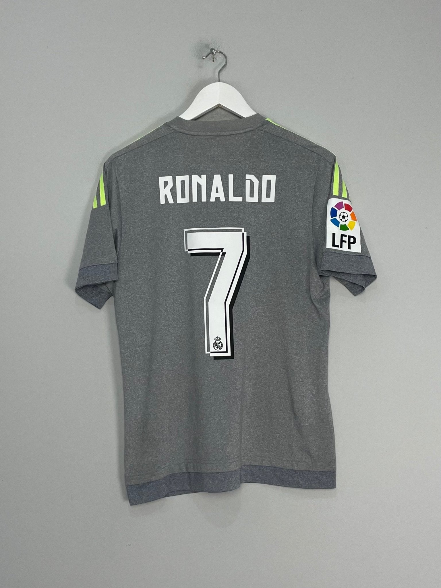 Shop 2015/16 REAL MADRID RONALDO #7 AWAY SHIRT (S) ADIDAS, classic football shirts, vintage football shirts & retro soccer jerseys at Cult Kits