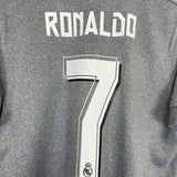 Shop 2015/16 REAL MADRID RONALDO #7 AWAY SHIRT (S) ADIDAS, classic football shirts, vintage football shirts & retro soccer jerseys at Cult Kits
