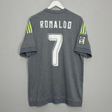 Shop 2015/16 REAL MADRID RONALDO #7 AWAY SHIRT (XL) ADIDAS, classic football shirts, vintage football shirts & retro soccer jerseys at Cult Kits