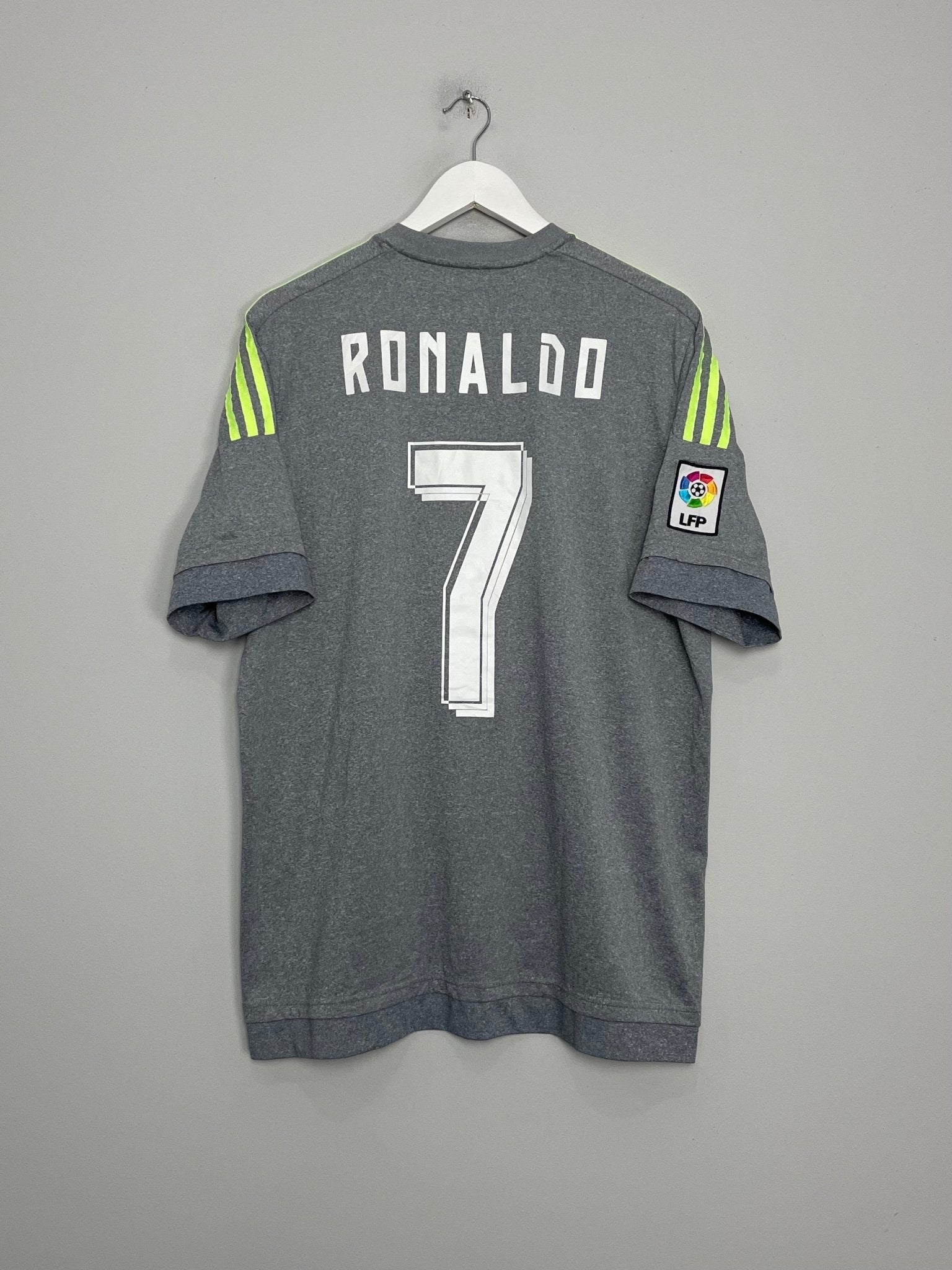 Shop 2015/16 REAL MADRID RONALDO #7 AWAY SHIRT (XL) ADIDAS, classic football shirts, vintage football shirts & retro soccer jerseys at Cult Kits