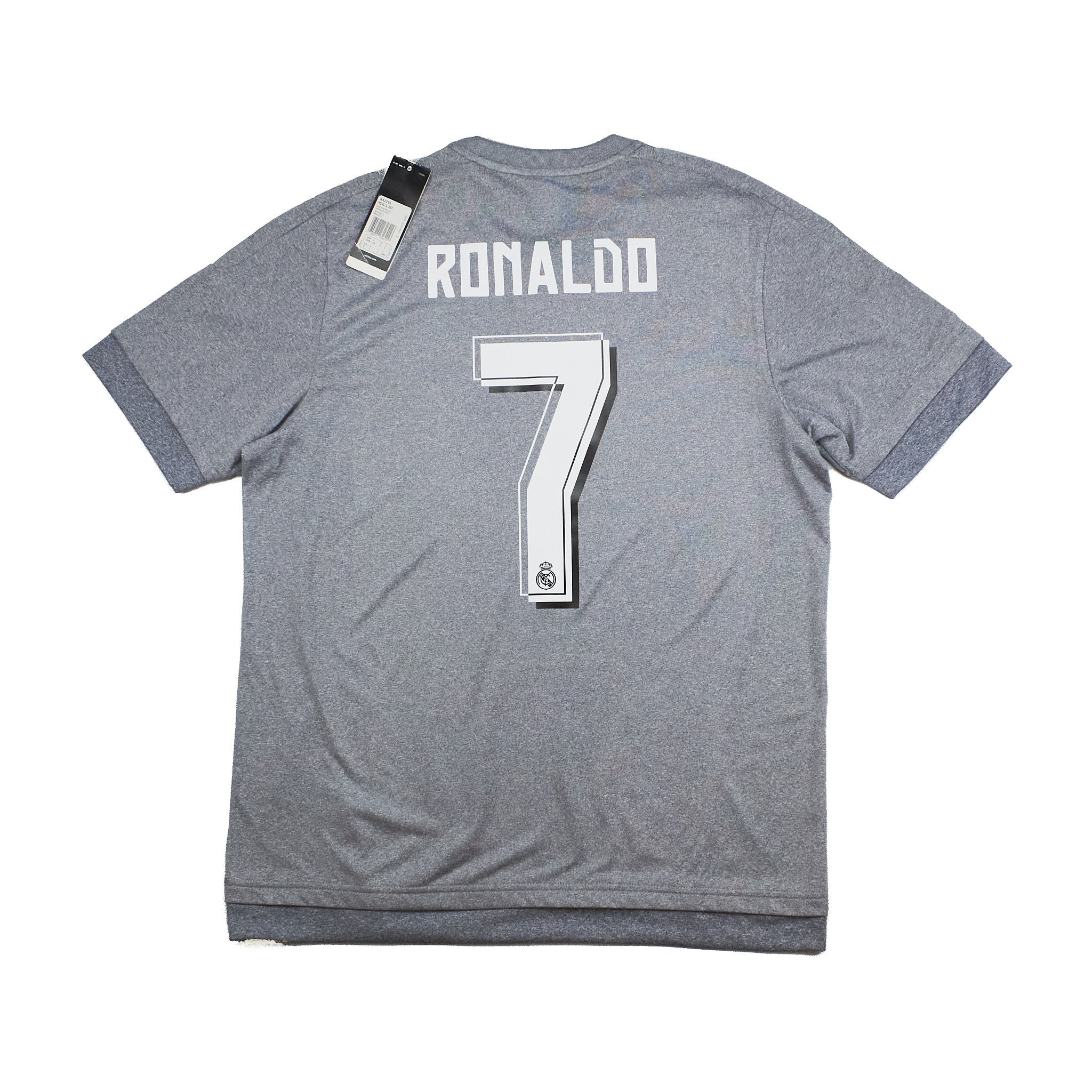 Buy 2015/16 Real Madrid Ronaldo 7 *BNWT* Away Shirt (L) Adidas ~ Free worldwide shipping ~ Authentic Vintage Football Shirts from Cult Kits