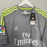 Shop 2015/16 REAL MADRID RONALDO #7 *BNWT* AWAY SHIRT (XL) ADIDAS, classic football shirts, vintage football shirts & retro soccer jerseys at Cult Kits