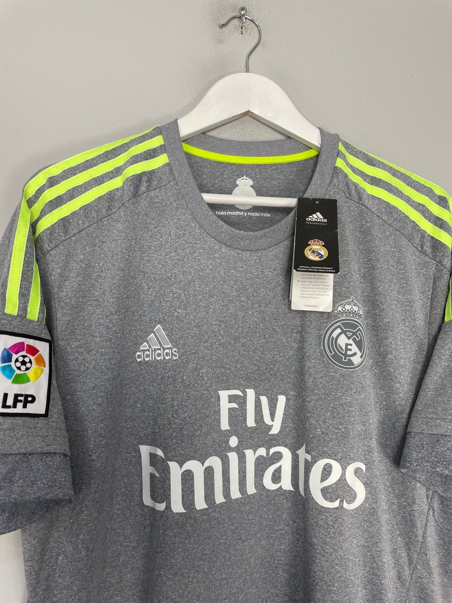 Shop 2015/16 REAL MADRID RONALDO #7 *BNWT* AWAY SHIRT (XL) ADIDAS, classic football shirts, vintage football shirts & retro soccer jerseys at Cult Kits