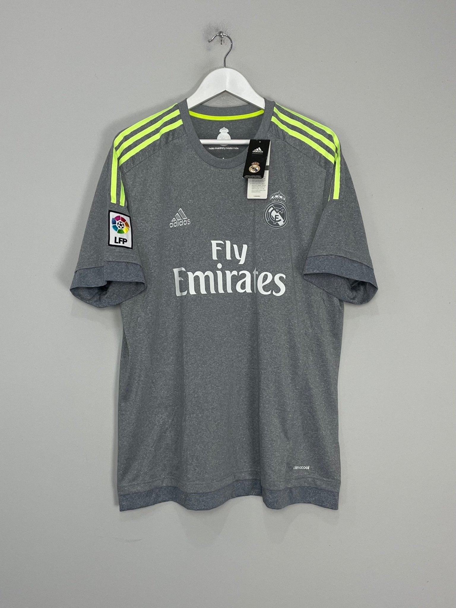 Shop 2015/16 REAL MADRID RONALDO #7 *BNWT* AWAY SHIRT (XL) ADIDAS, classic football shirts, vintage football shirts & retro soccer jerseys at Cult Kits