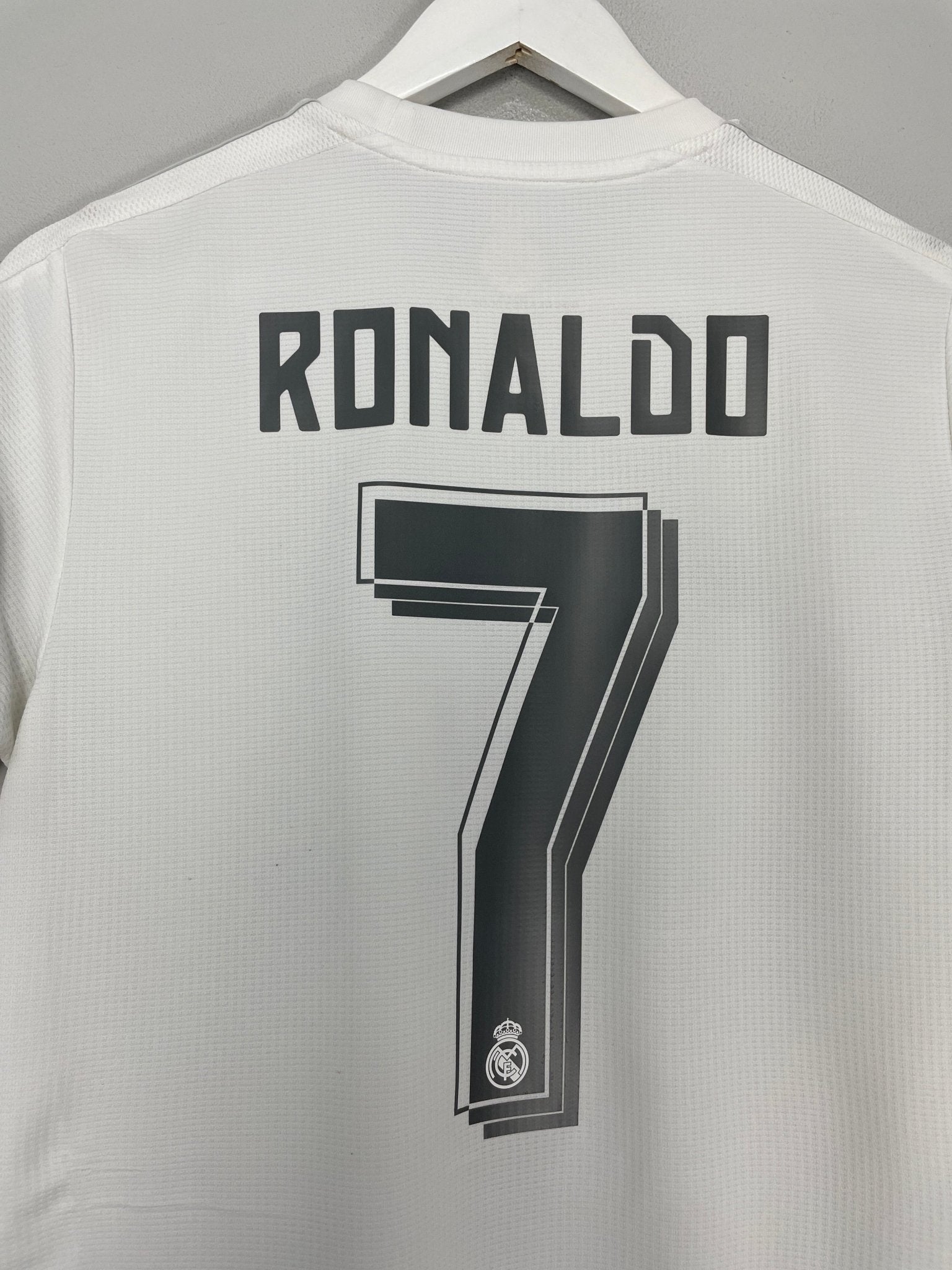 Shop 2015/16 REAL MADRID RONALDO #7 C/L HOME SHIRT (S) ADIDAS, classic football shirts, vintage football shirts & retro soccer jerseys at Cult Kits