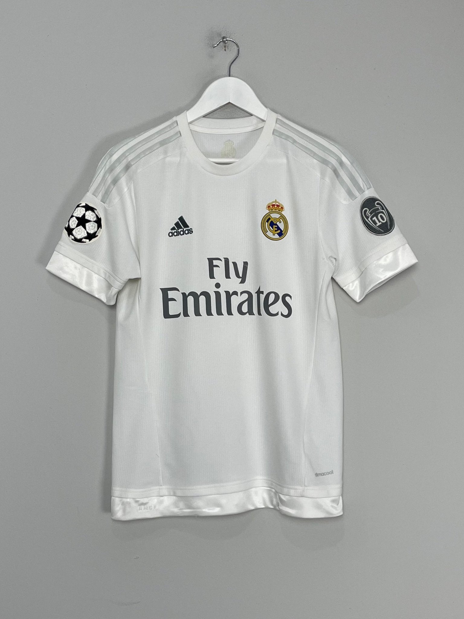Shop 2015/16 REAL MADRID RONALDO #7 C/L HOME SHIRT (S) ADIDAS, classic football shirts, vintage football shirts & retro soccer jerseys at Cult Kits