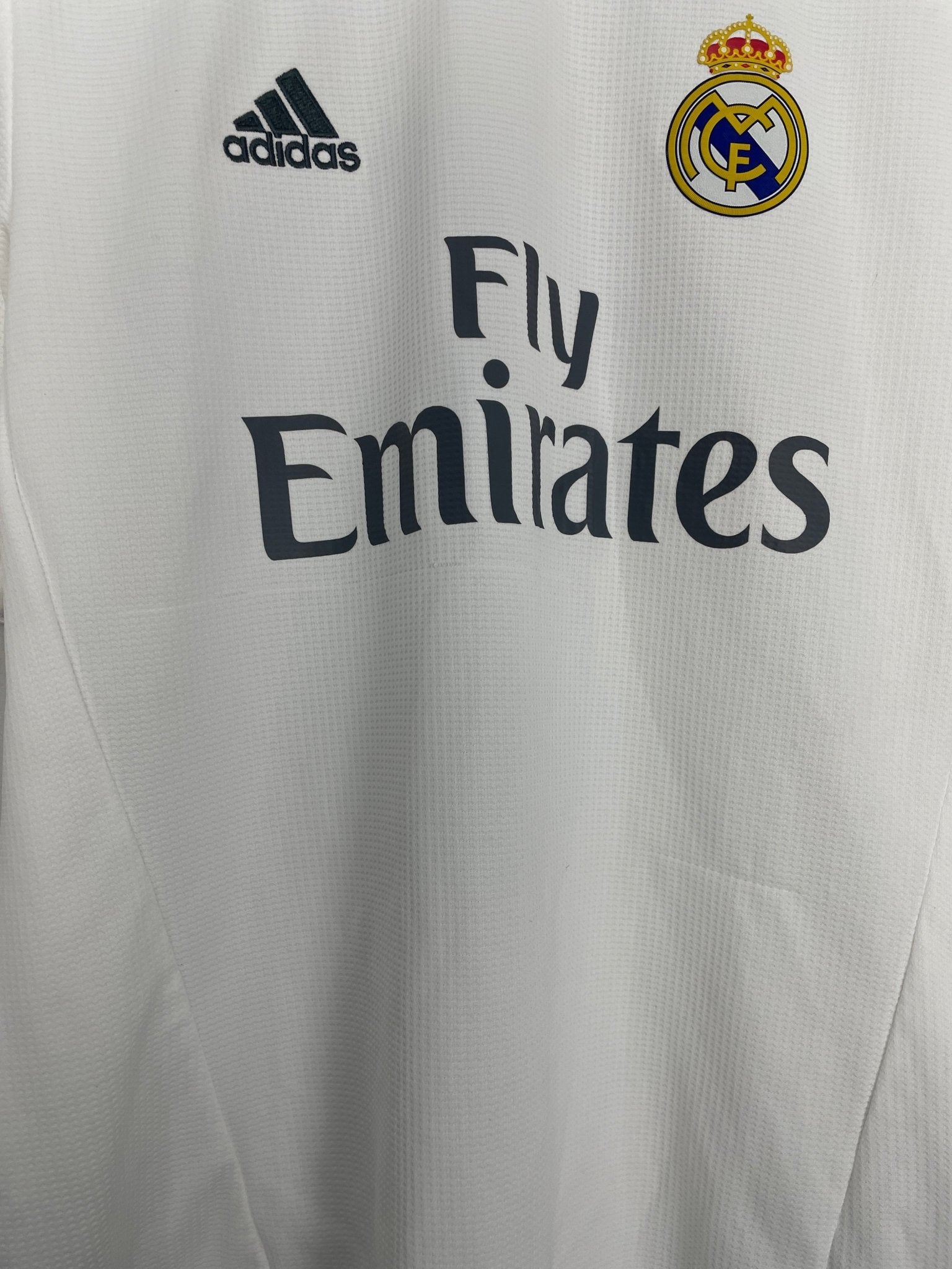 Shop 2015/16 REAL MADRID RONALDO #7 HOME SHIRT (L) ADIDAS, classic football shirts, vintage football shirts & retro soccer jerseys at Cult Kits