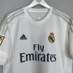2015/16 REAL MADRID RONALDO 7 HOME SHIRT (L) ADIDAS - Cult Kits - Large - Buy Vintage Football Shirts, Authentic Retro Football Shirts For Sale, Classic Football Shirts & Soccer Jersey