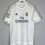 2015/16 REAL MADRID RONALDO 7 HOME SHIRT (L) ADIDAS - Cult Kits - Large - Buy Vintage Football Shirts, Authentic Retro Football Shirts For Sale, Classic Football Shirts & Soccer Jersey