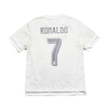 Buy 2015/16 Real Madrid Ronaldo 7 Home Shirt (M) Adidas ~ Free worldwide shipping ~ Authentic Vintage Football Shirts from Cult Kits