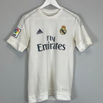 Shop 2015/16 REAL MADRID RONALDO #7 HOME SHIRT (S) ADIDAS, classic football shirts, vintage football shirts & retro soccer jerseys at Cult Kits