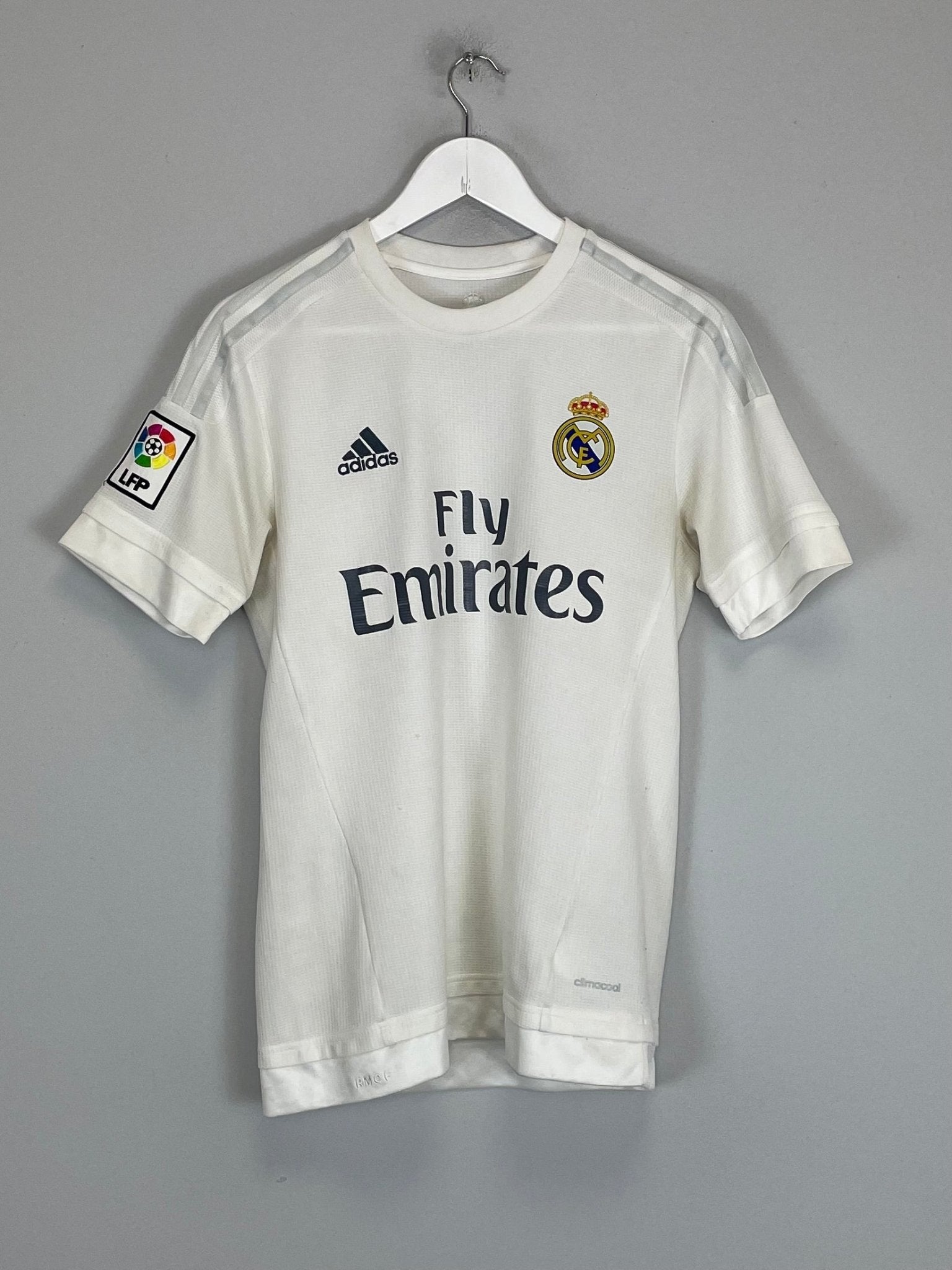 Shop 2015/16 REAL MADRID RONALDO #7 HOME SHIRT (S) ADIDAS, classic football shirts, vintage football shirts & retro soccer jerseys at Cult Kits