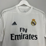 Shop 2015/16 REAL MADRID RONALDO #7 HOME SHIRT (S) ADIDAS, classic football shirts, vintage football shirts & retro soccer jerseys at Cult Kits