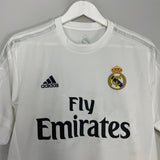 Shop 2015/16 REAL MADRID RONALDO #7 HOME SHIRT (S) ADIDAS, classic football shirts, vintage football shirts & retro soccer jerseys at Cult Kits