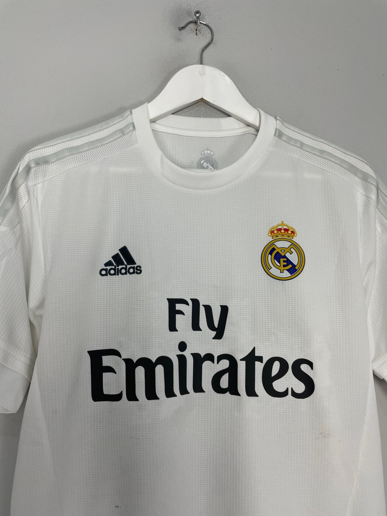Shop 2015/16 REAL MADRID RONALDO #7 HOME SHIRT (S) ADIDAS, classic football shirts, vintage football shirts & retro soccer jerseys at Cult Kits
