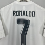 Shop 2015/16 REAL MADRID RONALDO #7 HOME SHIRT (XL) ADIDAS, classic football shirts, vintage football shirts & retro soccer jerseys at Cult Kits