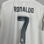 Shop 2015/16 REAL MADRID RONALDO #7 HOME SHIRT (XL) ADIDAS, classic football shirts, vintage football shirts & retro soccer jerseys at Cult Kits
