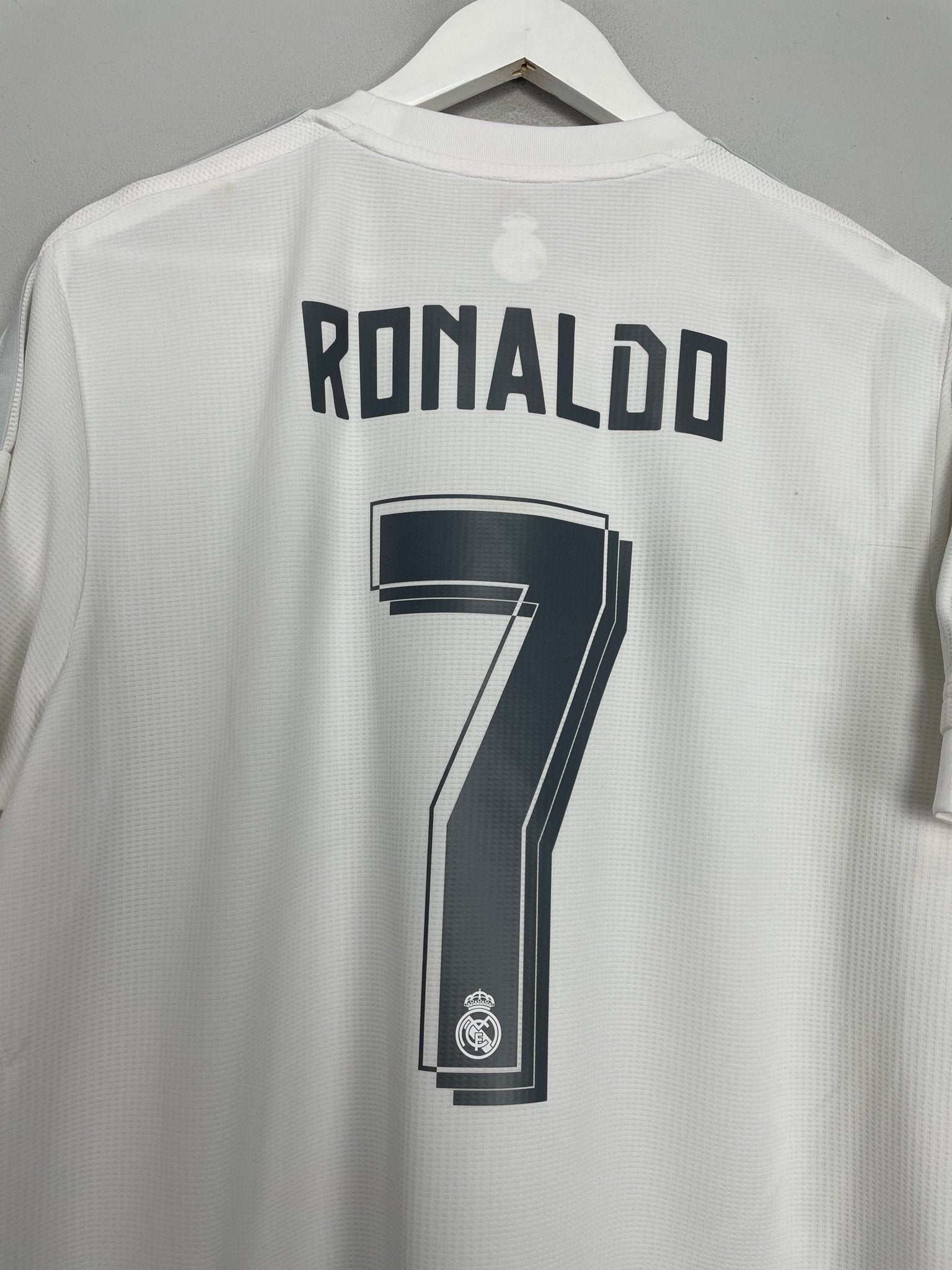 Shop 2015/16 REAL MADRID RONALDO #7 HOME SHIRT (XL) ADIDAS, classic football shirts, vintage football shirts & retro soccer jerseys at Cult Kits